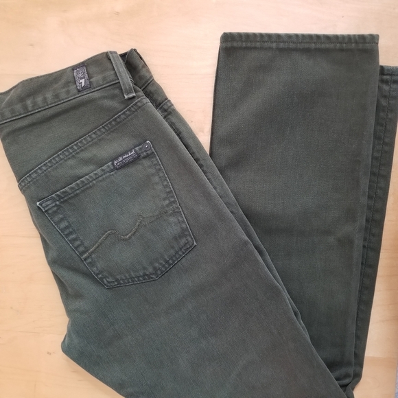 7 For All Mankind Pants - 7 for All Man Kind Straight Leg Pants Size 29